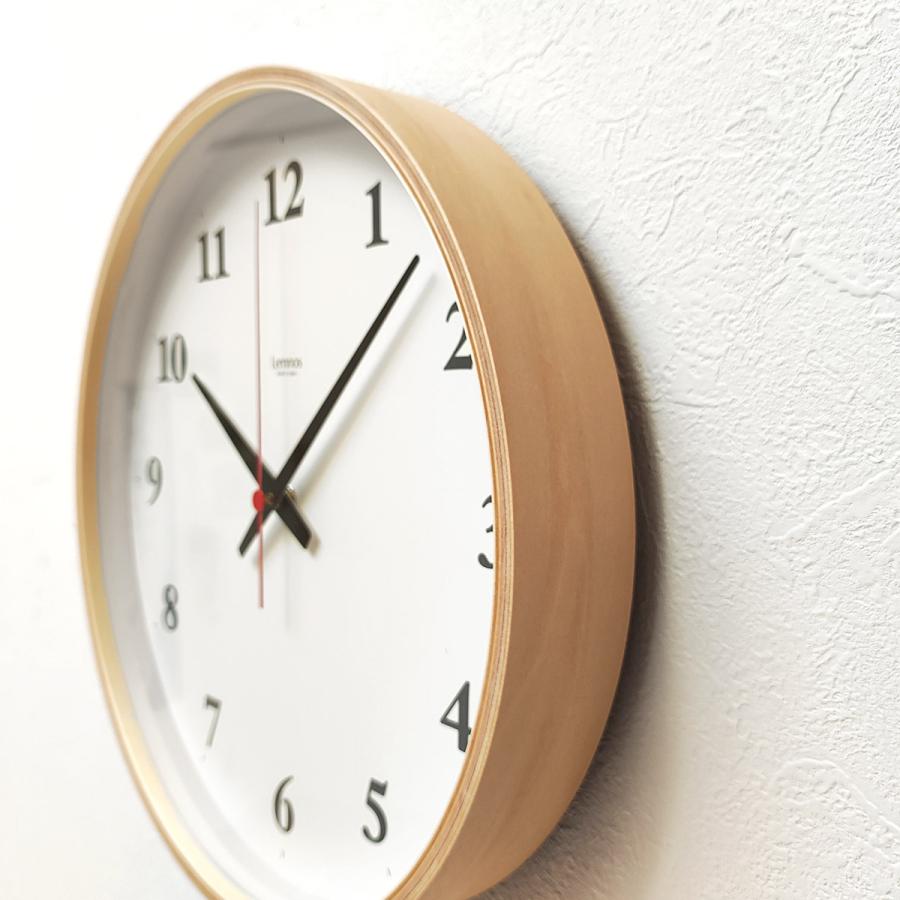 Lemnos Plywood clock 電波時計 ① Plywood clock プライウッド クロック - CASA - レムノス