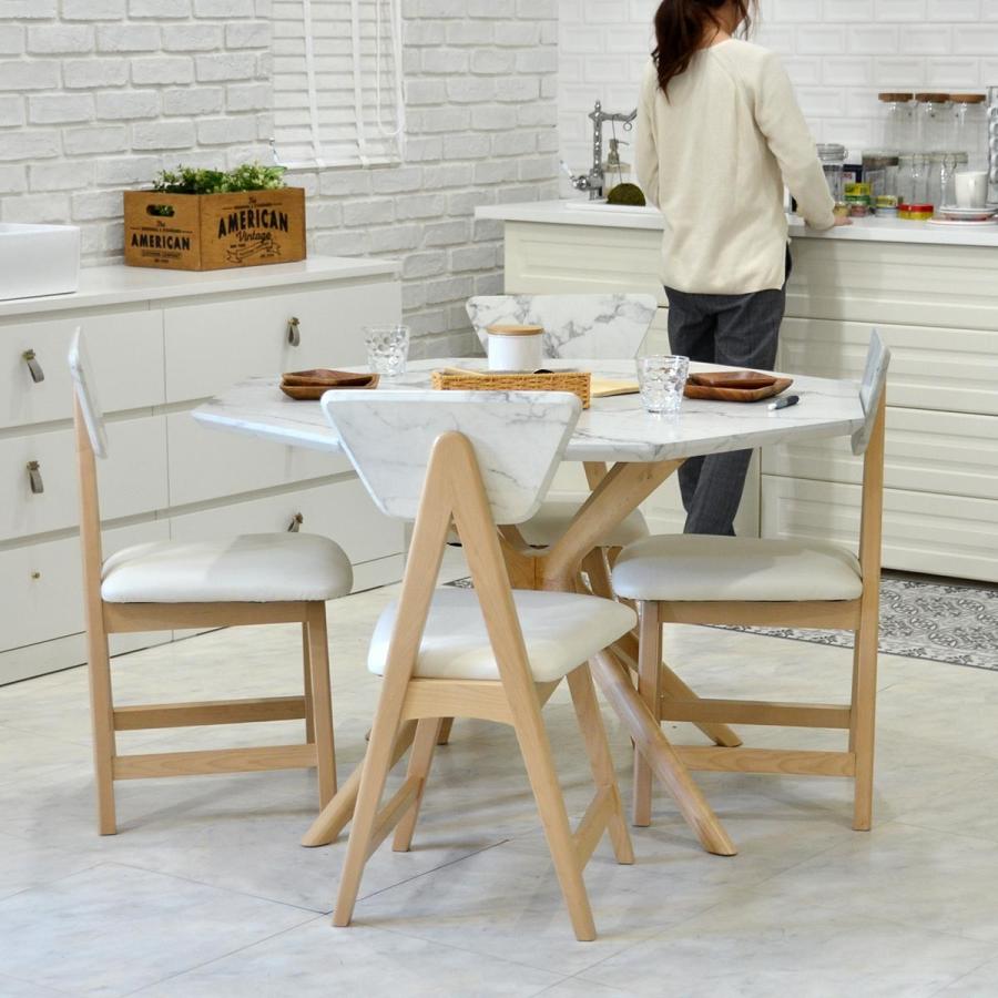 ダイニングテーブル おしゃれ テーブル単品 大理石風 北欧 白 八角形 8角形 かわいい モダン 食卓テーブル Marmo 着後レビューでクーポン Mar Dta 0003 ライフスタイルショップfunfun 通販 Yahoo ショッピング