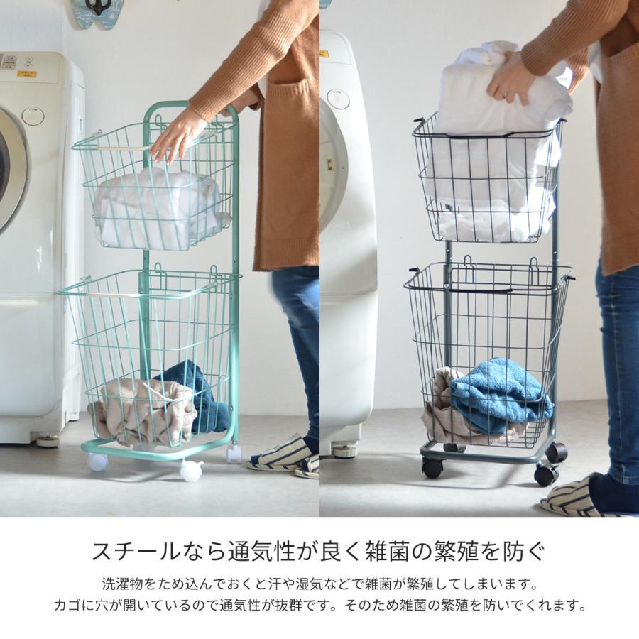 ランドリーバスケット 2段 ランドリー収納 おしゃれ ランドリーワゴン スリム コンパクト キャスター付き 四角 洗濯かご 着後レビューでクーポン Pro Ldr 0035 ライフスタイルショップfunfun 通販 Yahoo ショッピング
