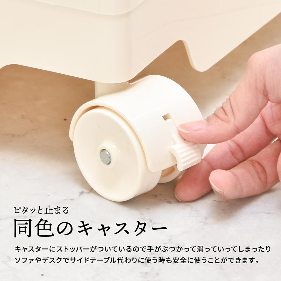 多機能ワゴン 収納ワゴン 4ドロワー 3段 キャスター付き 回転 多機能ワゴン 収納ワゴン 4ドロワー 3段 キャスター付き 回転