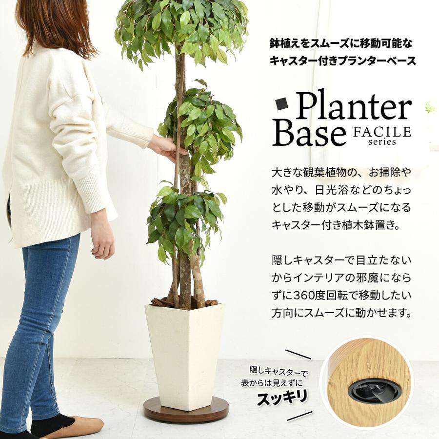植木鉢トレー キャスター付き 30cm 40cm 鉢皿 木製 平台 台車 トレイ