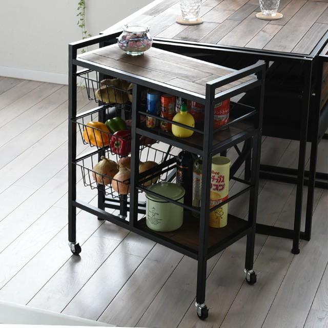 EDK14 柏木工 キャスターワゴン ラウンド型 サービスワゴン キッチンワゴン 20000191_1.jpg