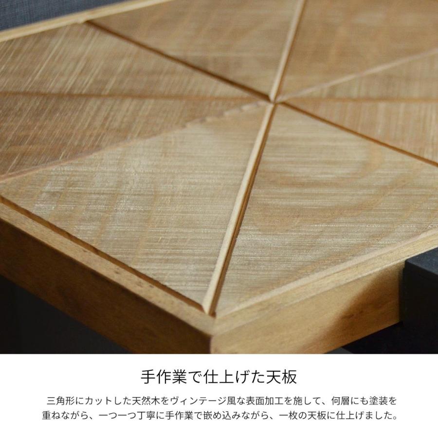 ラック 棚 木製 おしゃれ 収納 2段 幅90 アンティーク 天然木 本棚