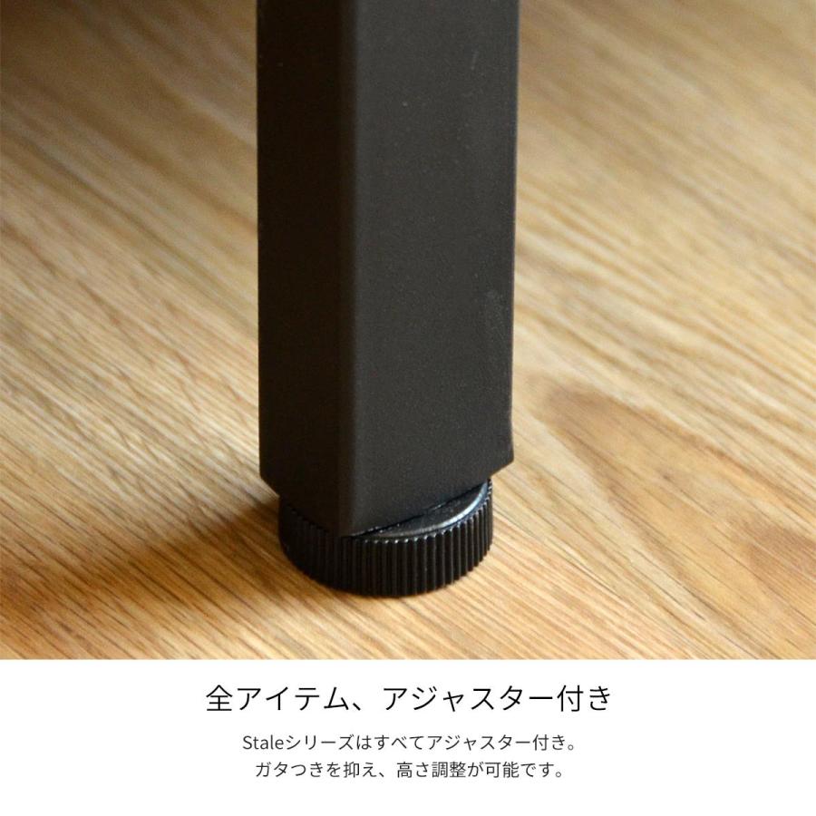 ラック 棚 木製 おしゃれ 収納 2段 幅90 アンティーク 天然木 本棚