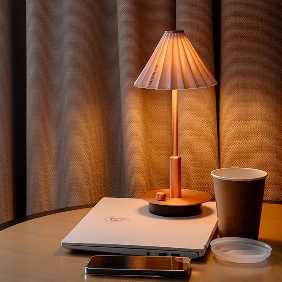 テーブルランプ おしゃれ 充電式 LED 北欧 ブラス レトロ テーブルライト かわいい コーヒードリッパー ORIGAMI LAMP ポータブル オリガミ ランプポータブル｜lifestyle-funfun｜27