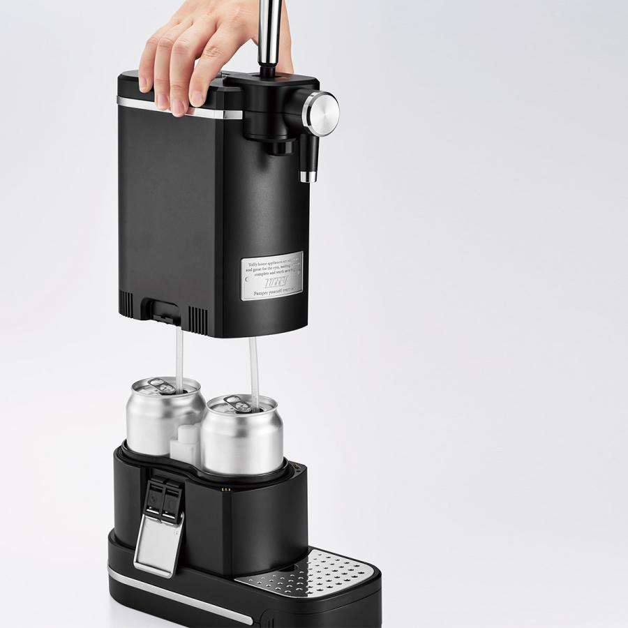 Toffy ビアカクテルサーバー 乾電池式 家庭用ビールサーバー スタンド