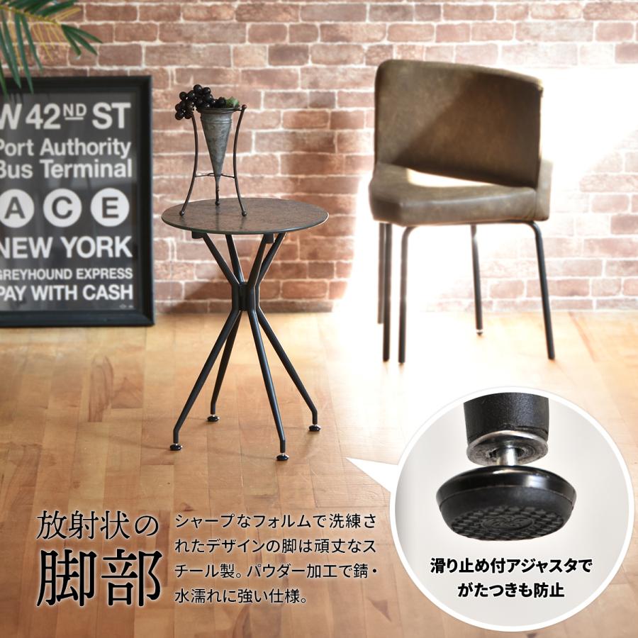 サイドテーブル(白) セラミック★未使用品 セラミック天板 サイドテーブル （ホワイトクオーツ） - サイド