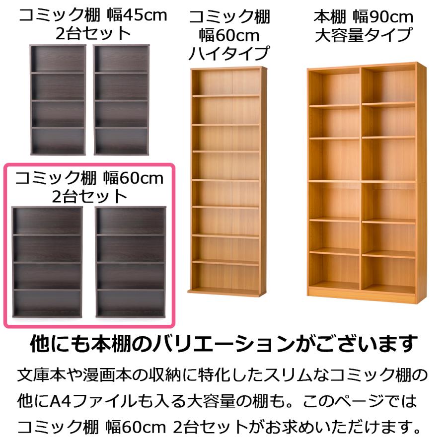 開店記念セール！！ 扉付きコミック本棚　ハイタイプ　幅60 扉付きコミック本棚 Ravinto ラヴィント （ハイタイプ 幅60cm