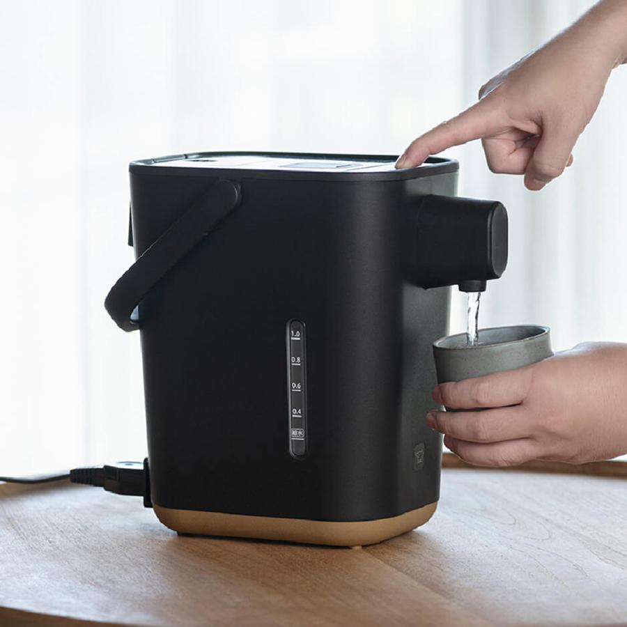 STAN. 電気ポット おしゃれ 象印 電動ポット 電気ケトル ハイスピード