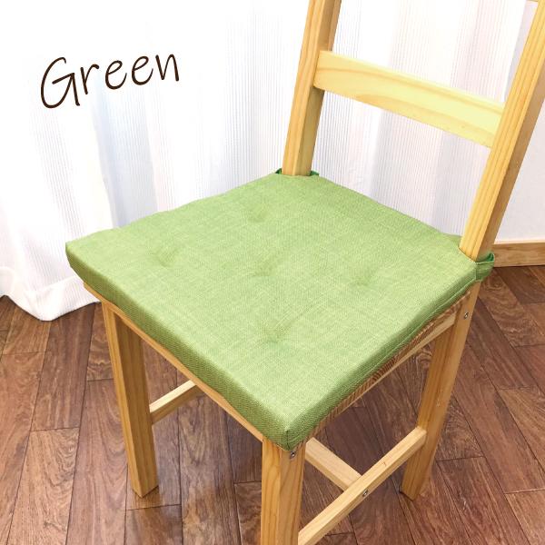 クッション 座布団 シートクッション 固定 40×35 厚み4cm