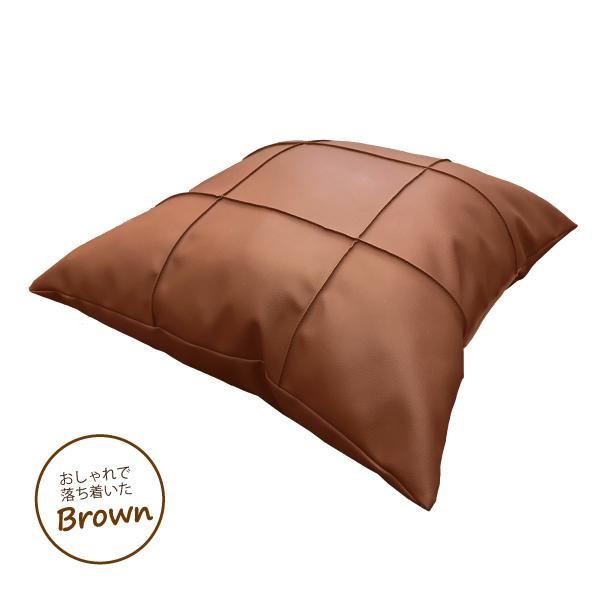 クッション レザー フェイクレザー 拭ける 背当て スクエア 高級