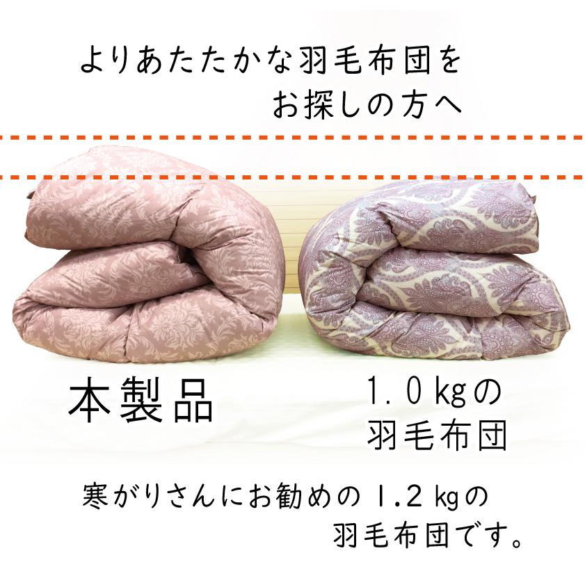 西川（nishikawa） 羽毛 羽毛布団 シングル 日本製 1.2kg 掛布団
