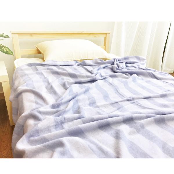 西川（nishikawa） タオルケット シングル 丈夫 綿 ふんわり 軽い掛け