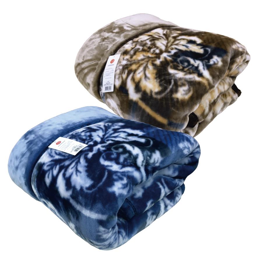 西川（nishikawa） 毛布 シングル 厚手 2枚合せ 2.5kg 140x200 ハイ