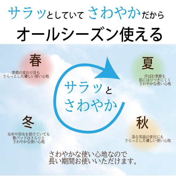 敷きパッド　シングル 100×205 　ボリューム　厚手　吸水　パイル生地　春　夏　おまかせ　迷ったらコレ　訳アリ　S1317　特価　新生活　プレゼント｜lifestyleplus｜09