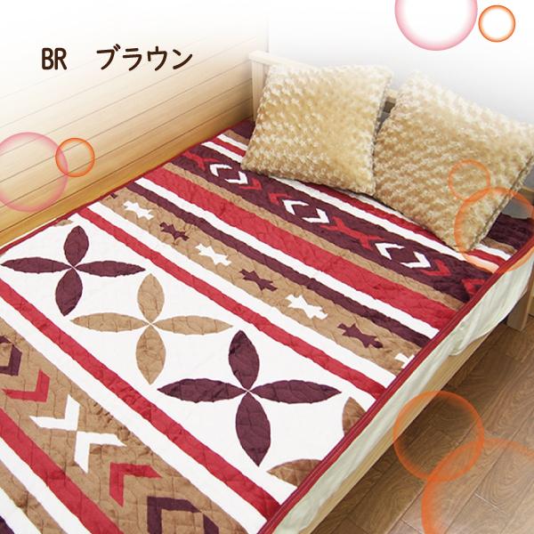 敷きパッド 敷パッド ベッドパッド ベッドシーツ あったか ふわふわ敷きパッド おしゃれ 100×205cm シングル S フランネル エスニック 新生活|lifestyleplus|02