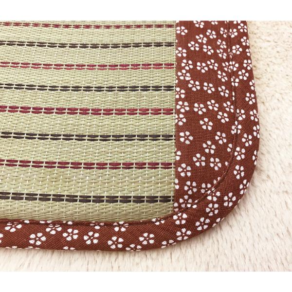 天然素材 籐座布団 5枚組 55×55cm 夏用 涼感 クッション い草 座布団 クッション 55×55 5枚組 正方形 ウレタンフォーム