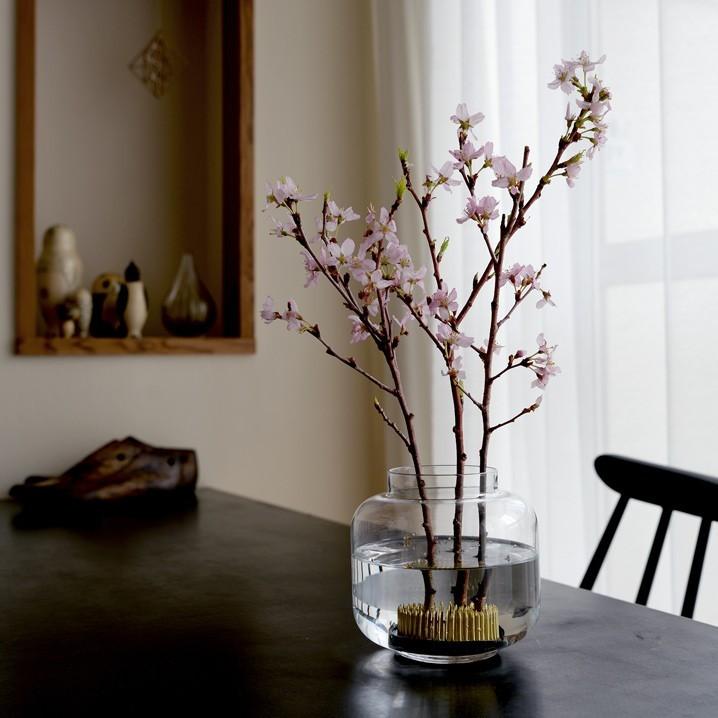 スクルーフ SKRUF RO ベース クリア 花瓶 フラワーベース ガラス 北欧