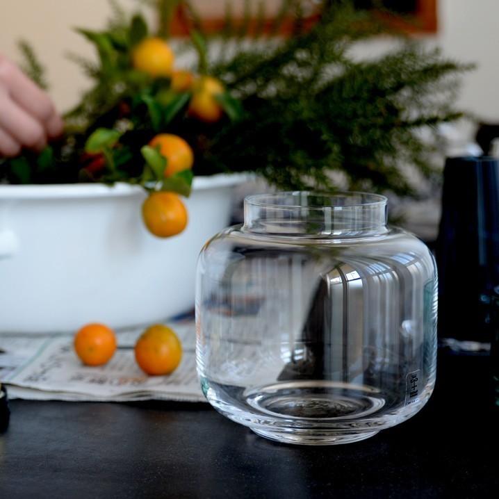 スクルーフ SKRUF RO ベース クリア 花瓶 フラワーベース ガラス 北欧