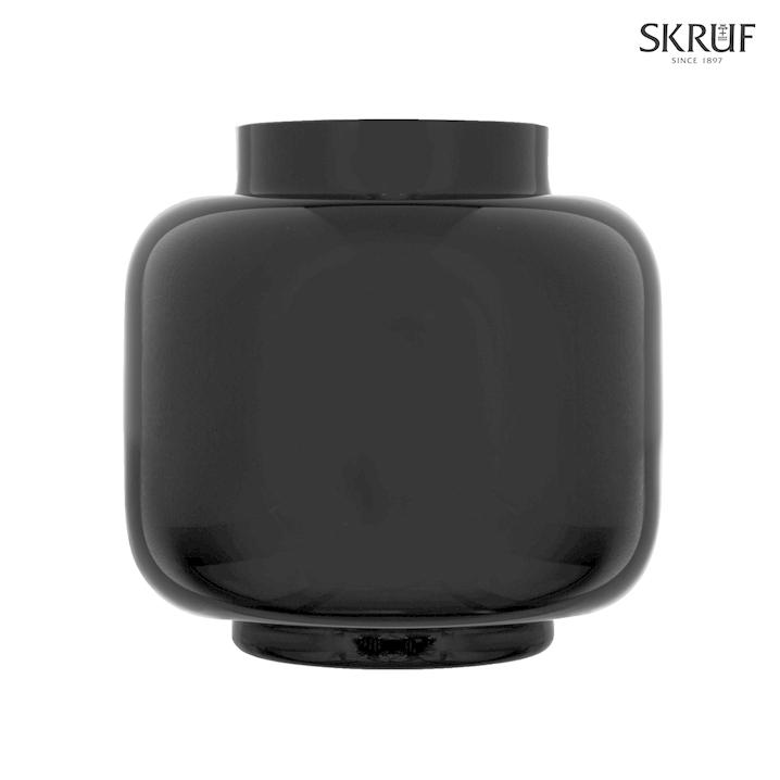 スクルーフ SKRUF RO ベース ブラック 花瓶 フラワーベース ガラス
