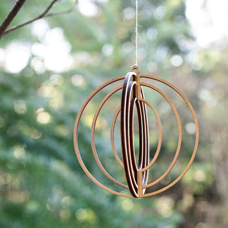 木製 オーナメント ヒンメリ モビール 北欧 kito KITO15 プラネット小
