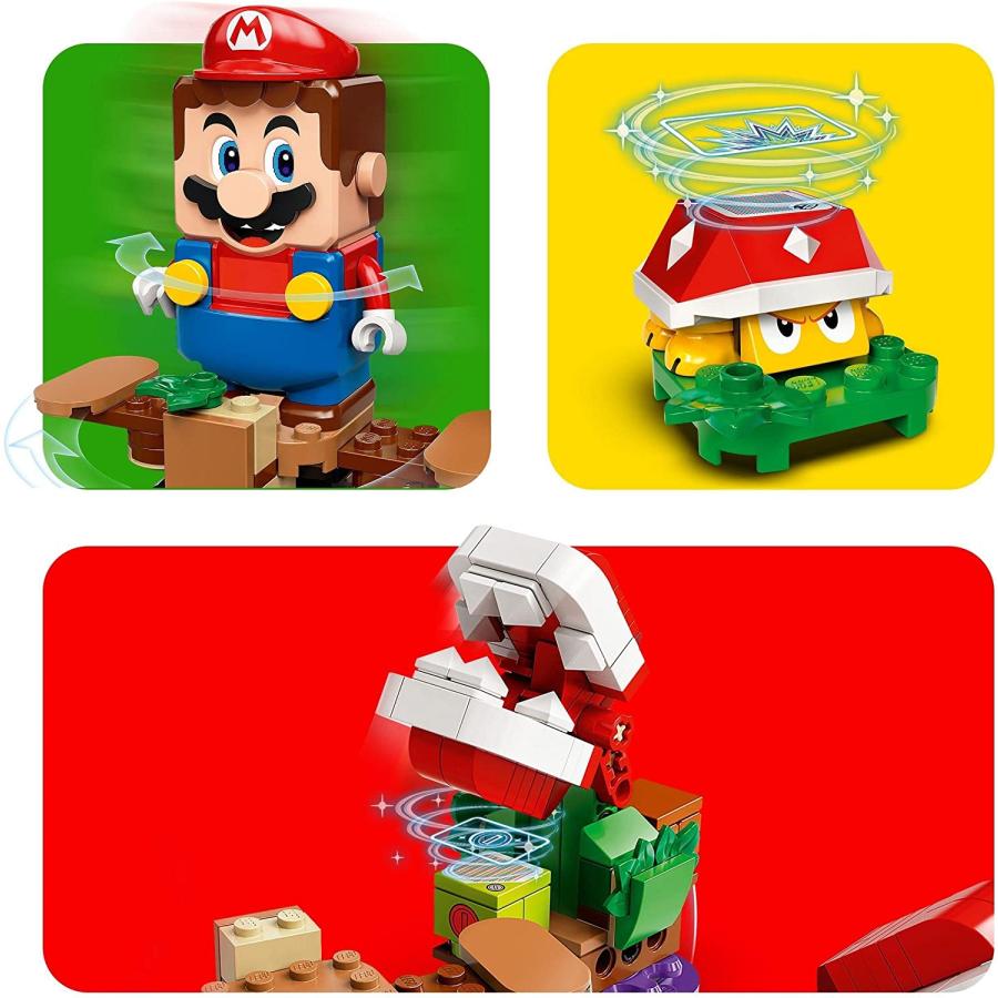 LEGO（レゴ） レゴブロック マリオ パックン フラワー なぞとき