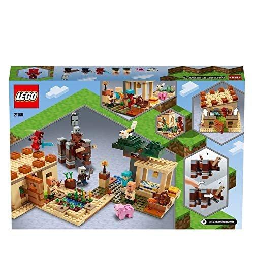 レゴ LEGO レゴブロック マイクラ マインクラフト イリジャー 襲撃 21160の画像
