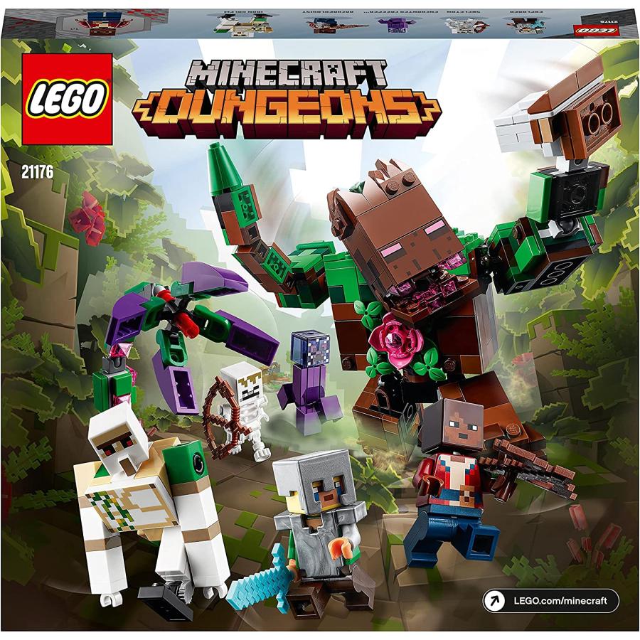 レゴ LEGO レゴブロック マイクラ マインクラフト ジャングル 魔物 21176の画像