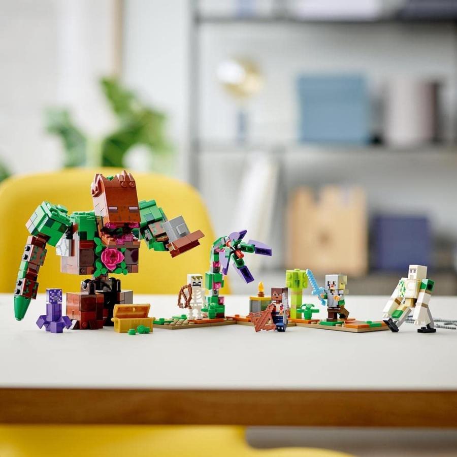 レゴ LEGO レゴブロック マイクラ マインクラフト ジャングル 魔物 21176の画像
