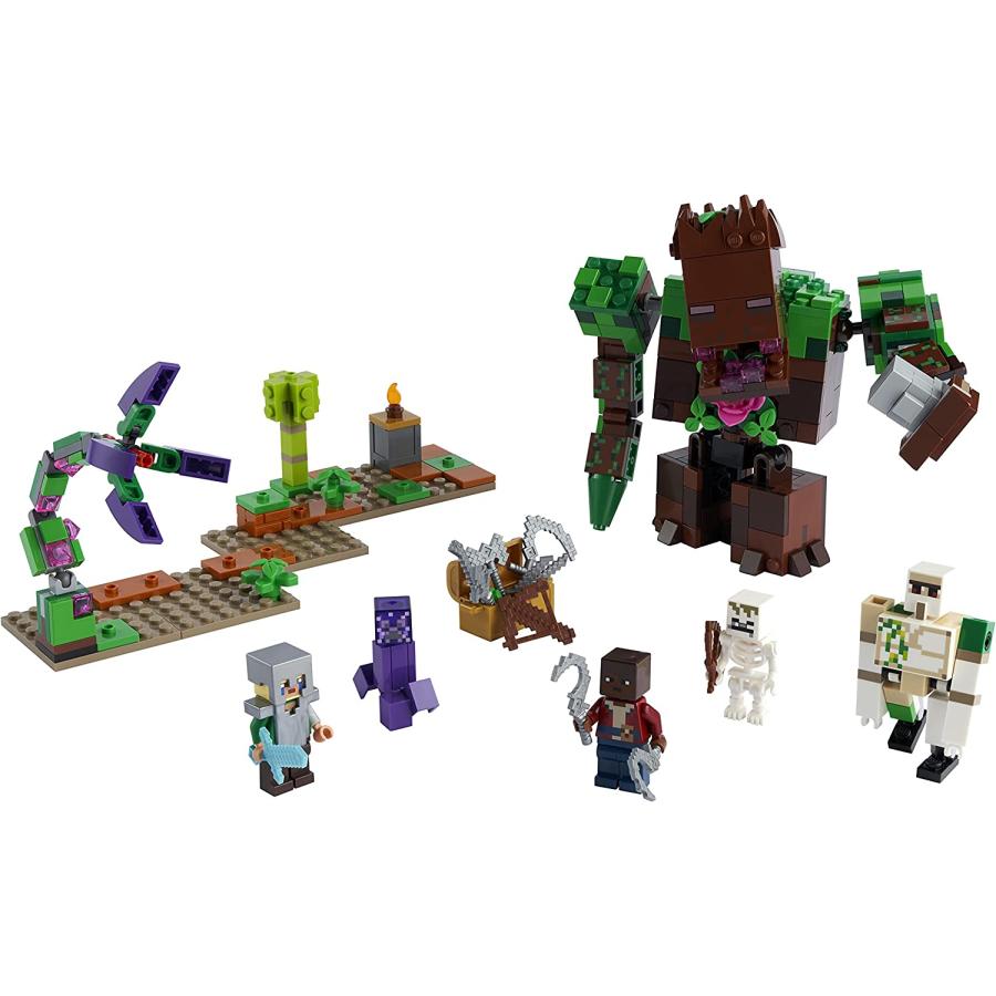 レゴ LEGO レゴブロック マイクラ マインクラフト ジャングル 魔物 21176の画像