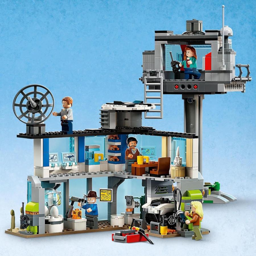 LEGO レゴ 76949 ジュラシック・ワールド ギガノトサウルスとテリジノサウルスの猛攻撃 おもちゃ ブロック_3