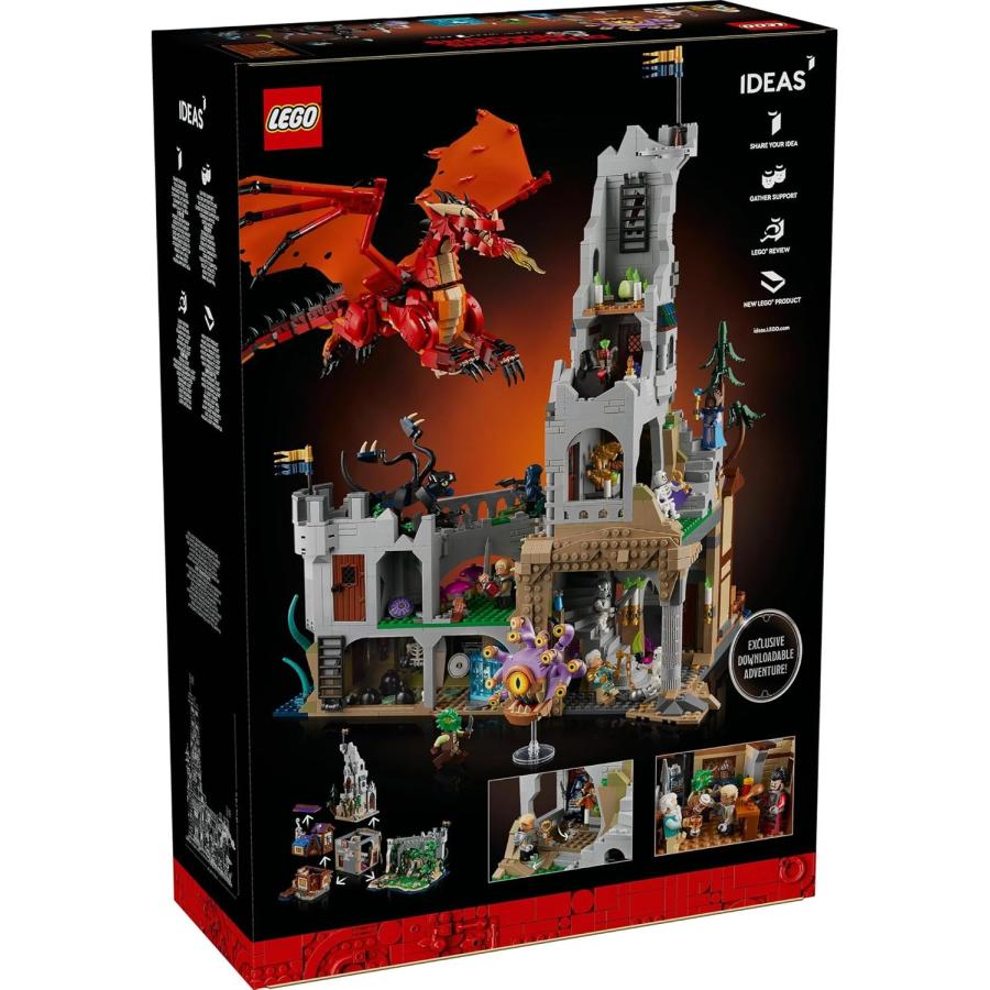 LEGO IDEAS レゴ レゴブロック ドラゴン ダンジョンズ ドラゴンズ 