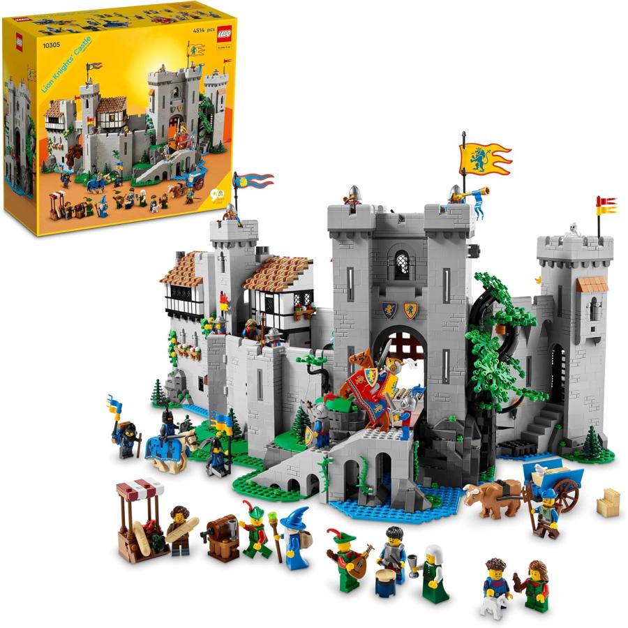 LEGO ICONS レゴ レゴブロック ライオン 騎士 城 10305 アイコン 