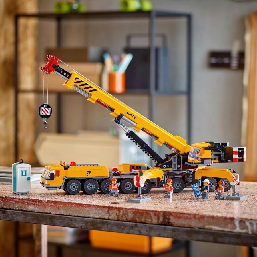 LEGO レゴ 60409 シティ きいろのクレーン車 おもちゃ ブロック_3
