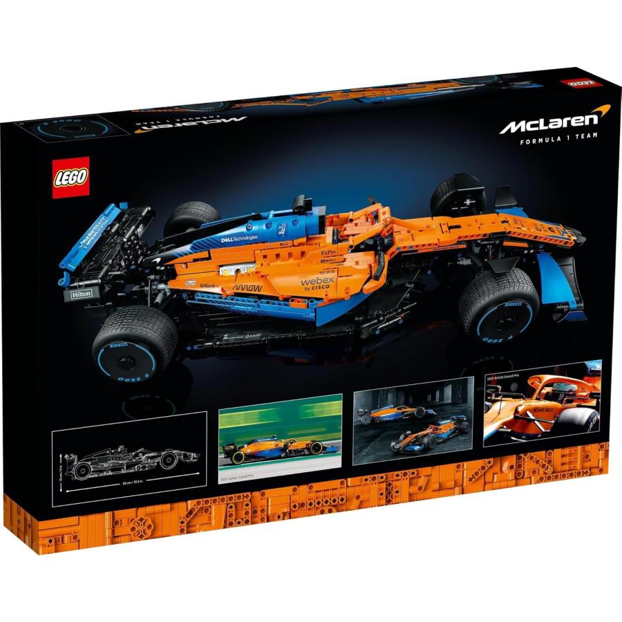 LEGO レゴ 42141 テクニック マクラーレン フォーミュラ1 レースカー おもちゃ ブロック