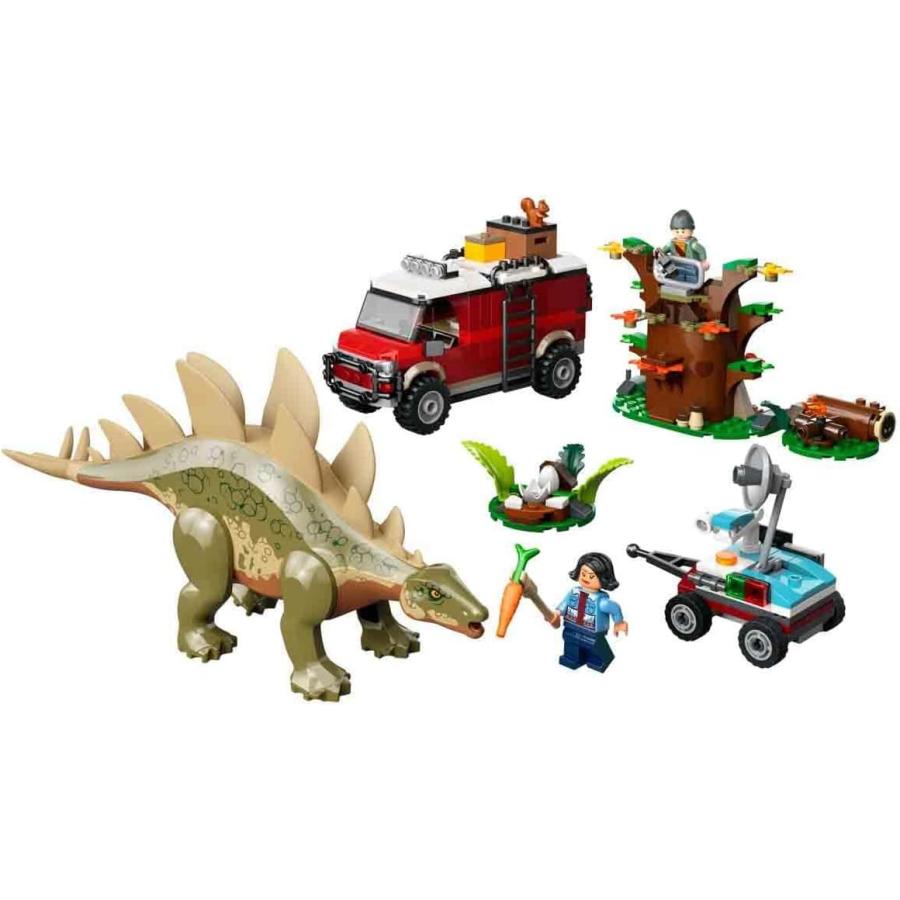 レゴ LEGO レゴブロック ジュラシックワールド きょうりゅう ミッション ステゴサウルス 発見 恐竜 76965_2