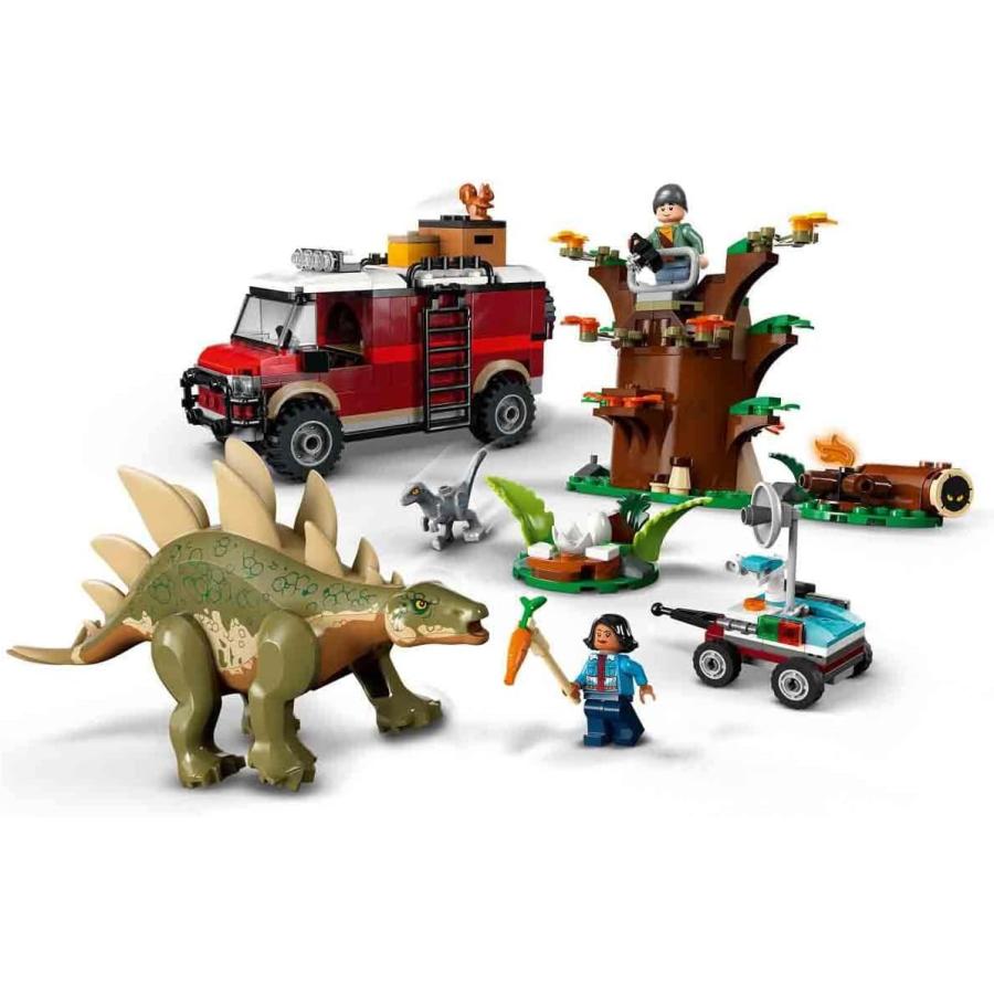 レゴ LEGO レゴブロック ジュラシックワールド きょうりゅう ミッション ステゴサウルス 発見 恐竜 76965_3