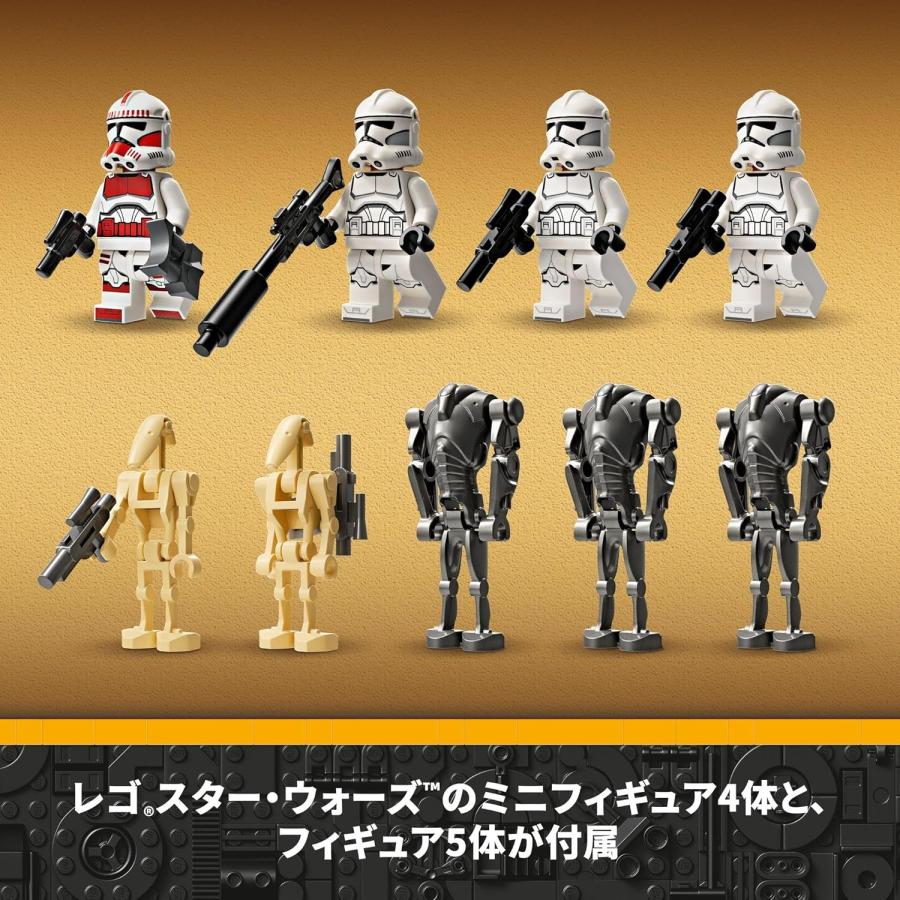 LEGO レゴ 75372 スター・ウォーズ クローン・トルーパーとバトル・ドロイド バトルパック おもちゃ ブロック_4