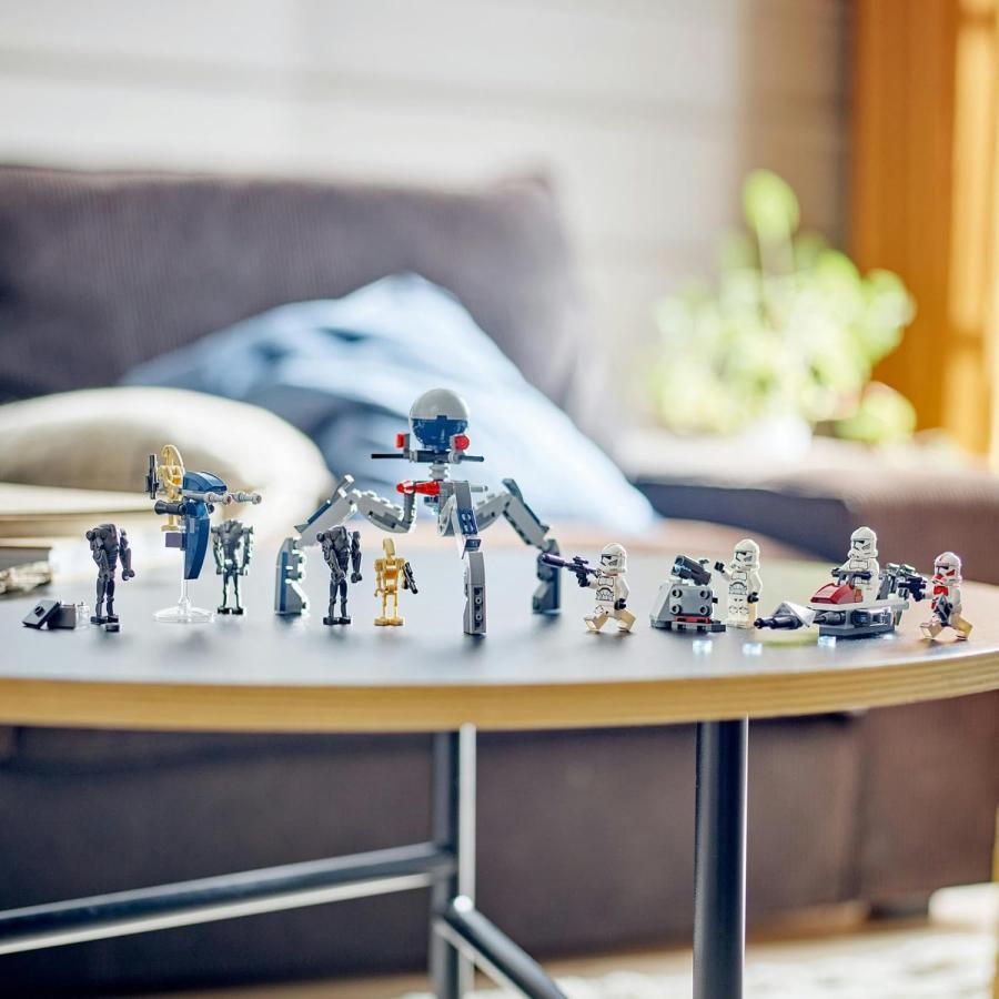 LEGO レゴ 75372 スター・ウォーズ クローン・トルーパーとバトル・ドロイド バトルパック おもちゃ ブロック_9