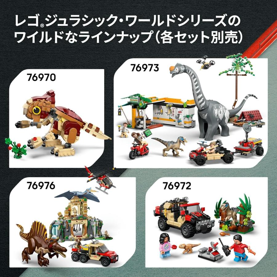 LEGO（レゴ） レゴブロック ジュラシックワールド T-レックス 川
