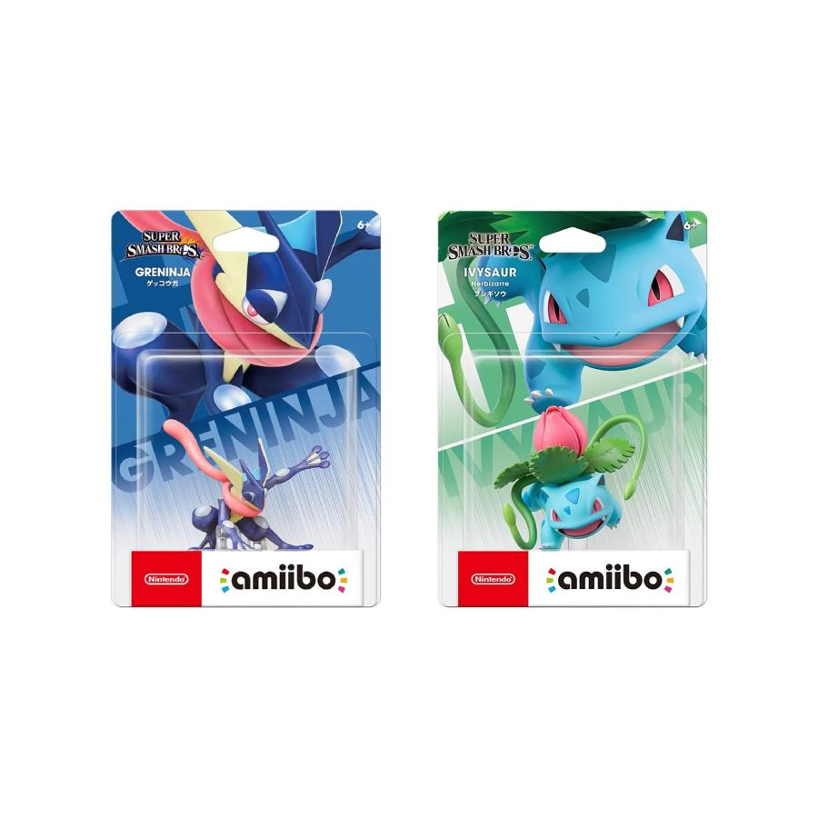 Nintendo Switch 任天堂 Amiibo アミーボ ゲッコウガ フシギソウ