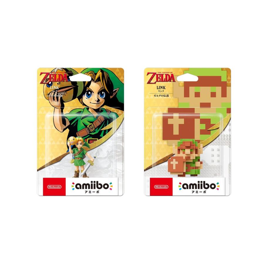 Nintendo Switch Amiibo リンク ムジュラの仮面 ドット (ゼルダの伝説