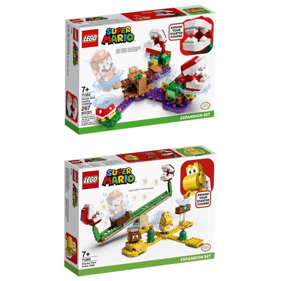 LEGO（レゴ） レゴブロック マリオ パックン フラワー 71365 71382