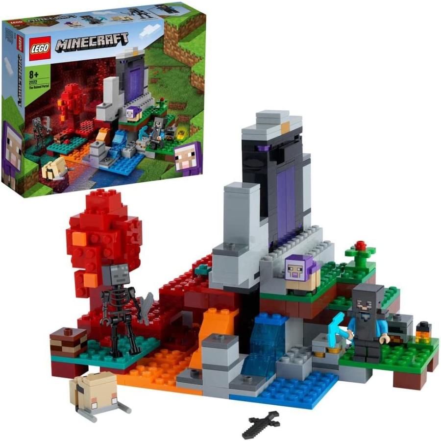 LEGO レゴ 21172 21186 マインクラフト 荒廃したポータル 氷の城