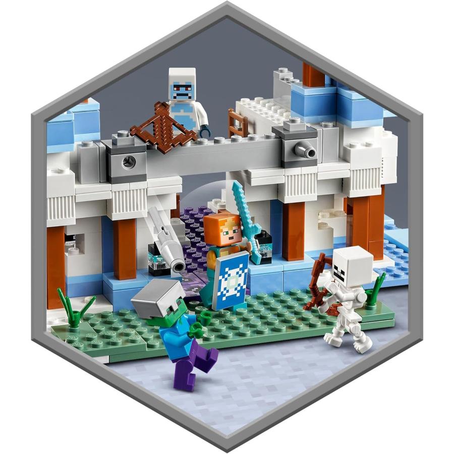 LEGO レゴ 21172 21186 マインクラフト 荒廃したポータル 氷の城