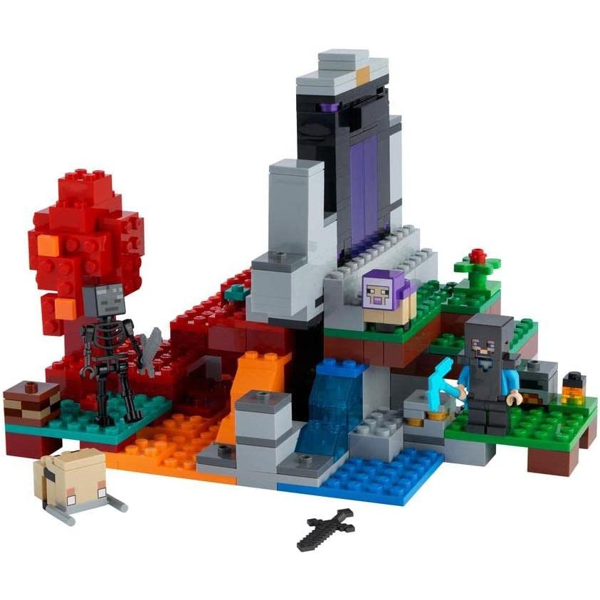 LEGO レゴ 21172 21186 マインクラフト 荒廃したポータル 氷の城
