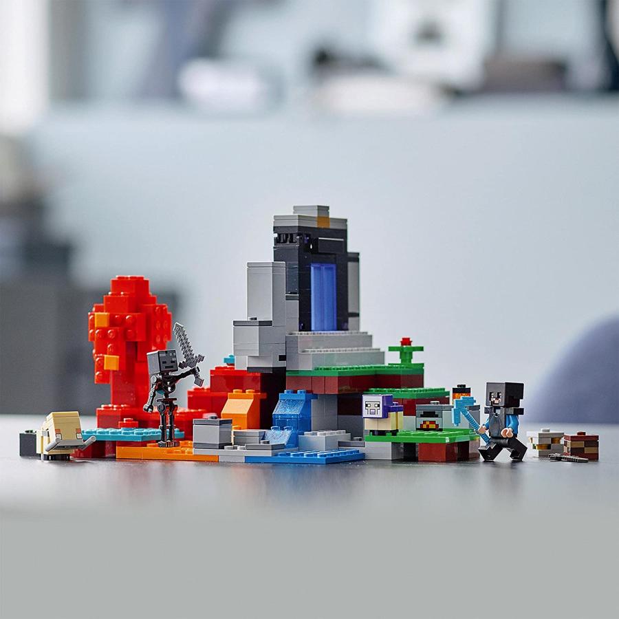 LEGO レゴ 21172 21186 マインクラフト 荒廃したポータル 氷の城