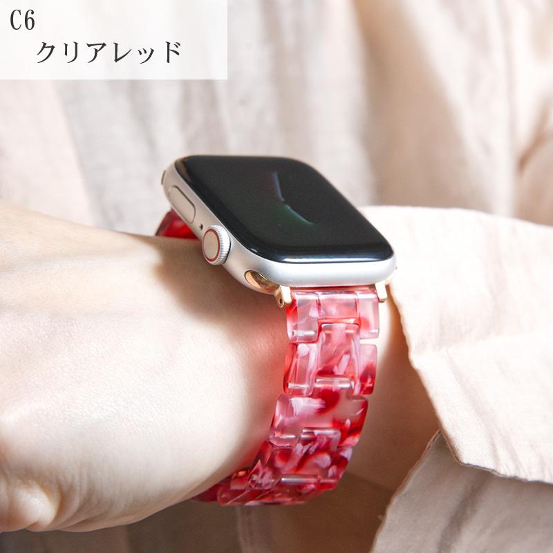 アップルウオッチ バンド 樹脂製 調整可能 Apple Watch 交換用ベルト