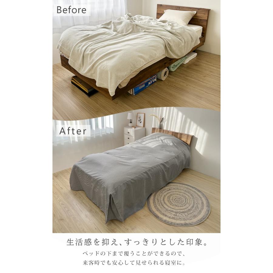 ベッドスプレッド ベッドカバー シングル シングルサイズ マルチカバー