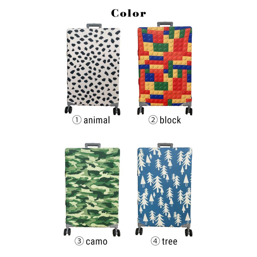 スーツケースカバー 伸縮 厚手 おしゃれ かわいい 汚れ防止 スーツケース カバー キャリーケース カバー 機内持ち込み 傷 防止 旅行 Mサイズ ポイント利用 | ブランド登録なし | 18